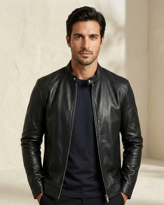 AMEDEO | Veste homme en cuir