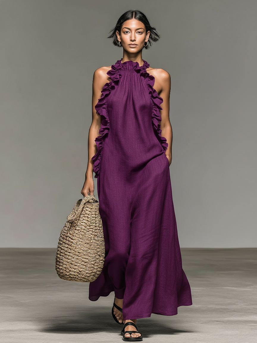 Gladys | Robe Longue à Poches