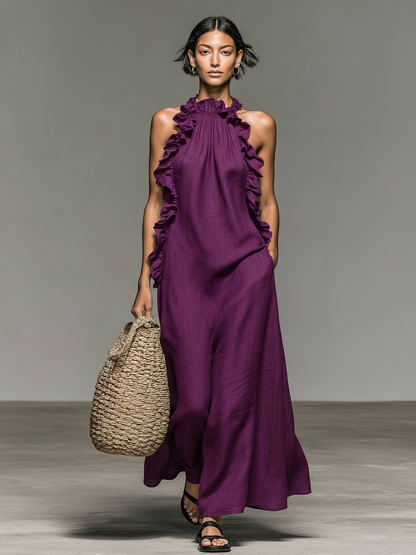Gladys | Robe Longue à Poches