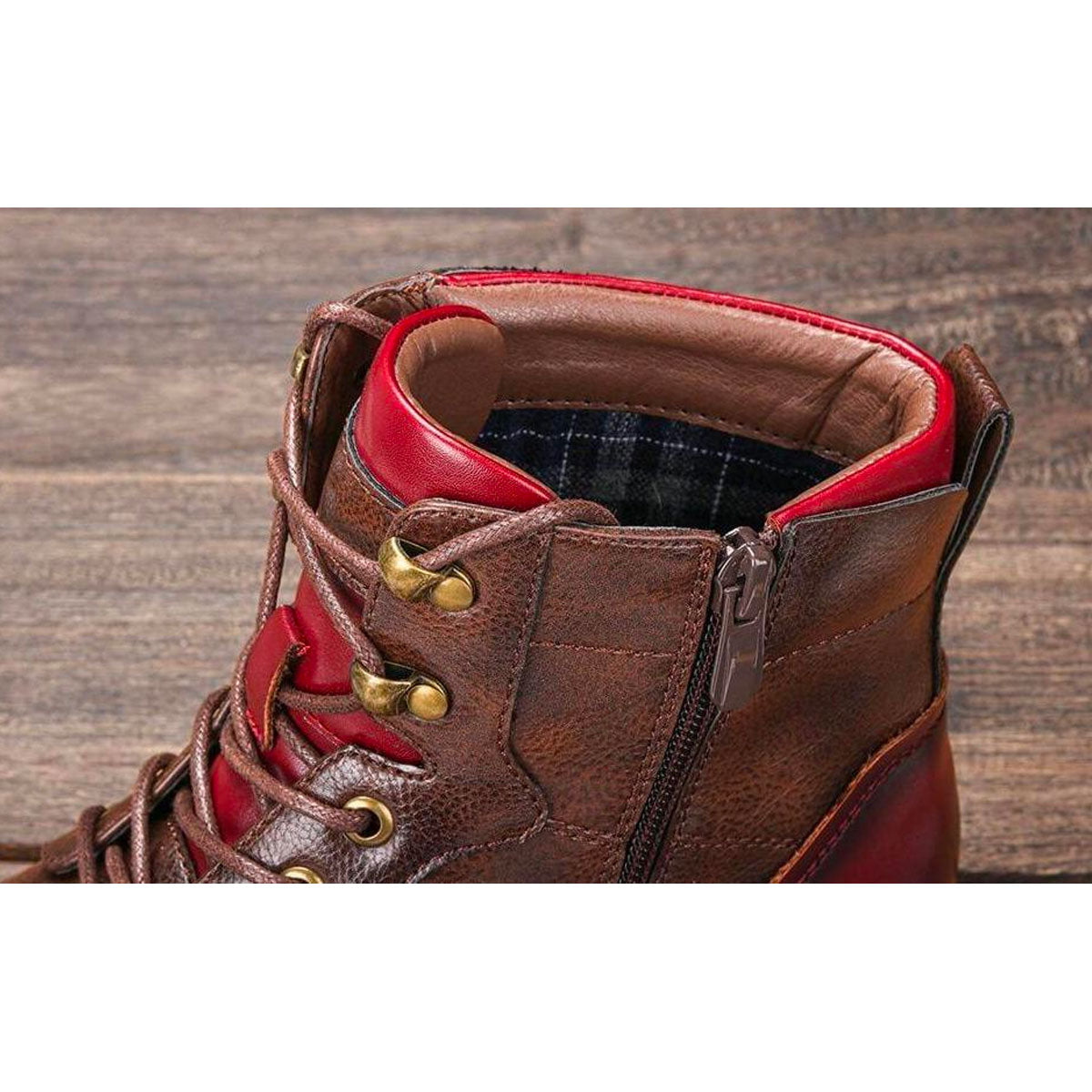 ETHAN | Bottines Oxford en cuir artisanal