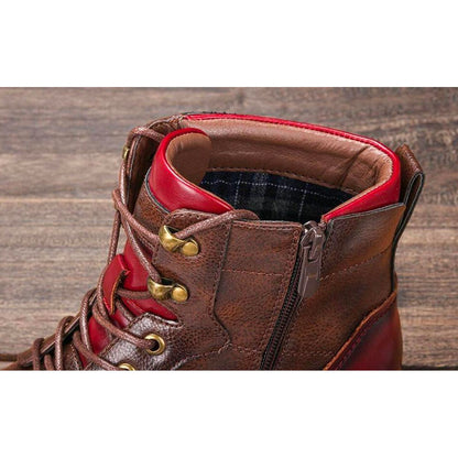 ETHAN | Bottines Oxford en cuir artisanal