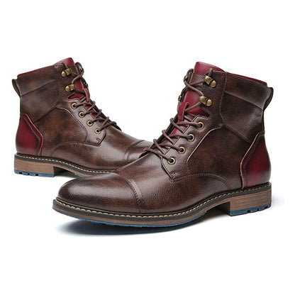 ETHAN | Bottines Oxford en cuir artisanal
