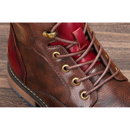 ETHAN | Bottines Oxford en cuir artisanal