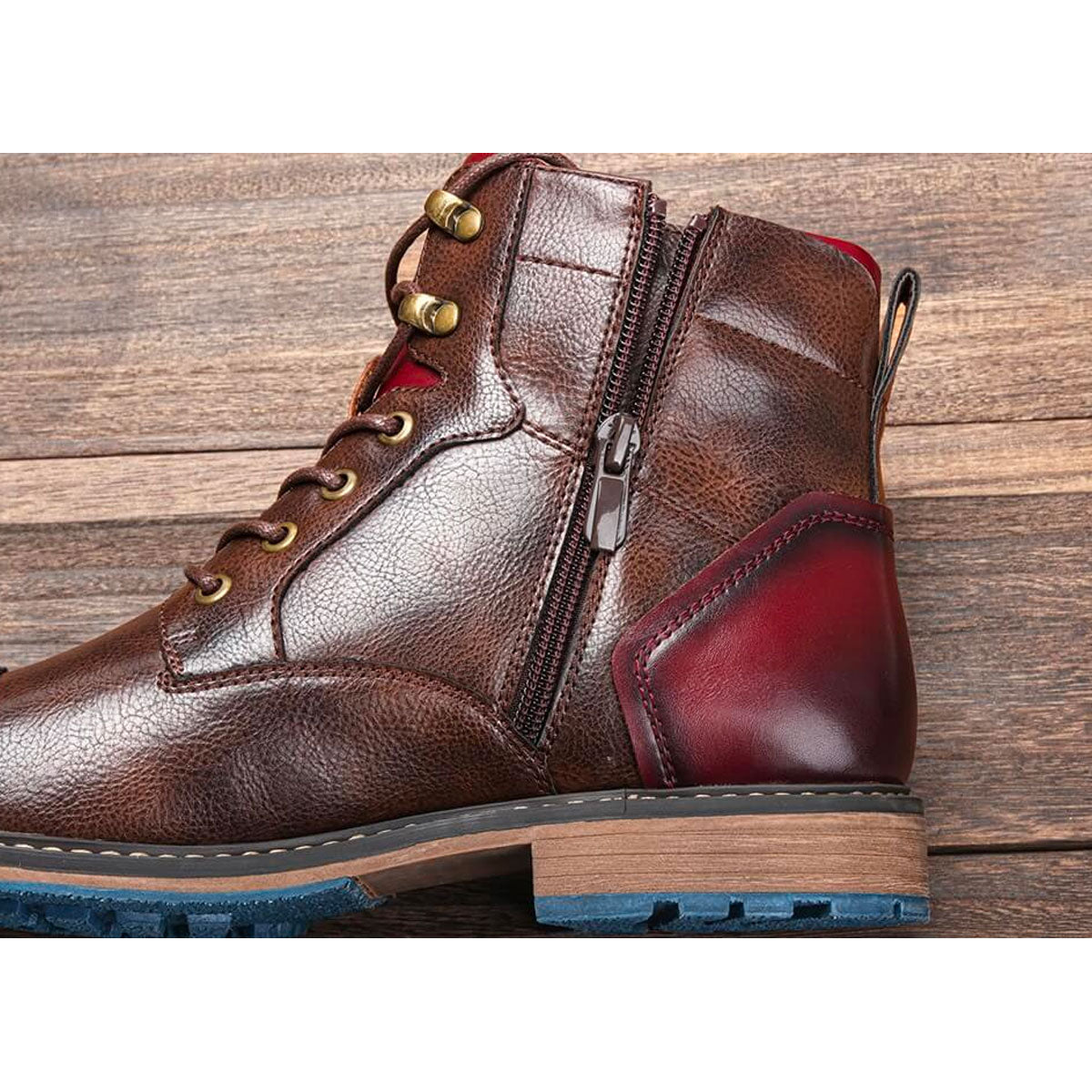 ETHAN | Bottines Oxford en cuir artisanal