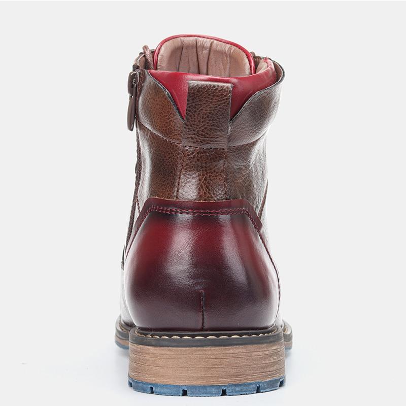ETHAN | Bottines Oxford en cuir artisanal