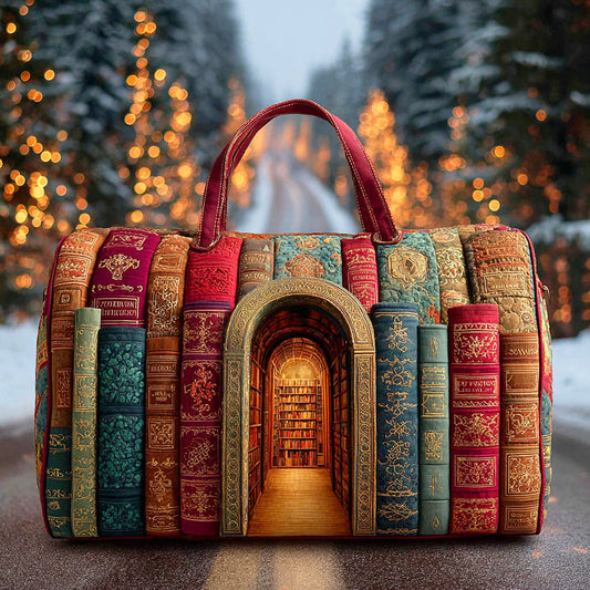 Celeste | Sac de Voyage Matelassé Bibliothèque Enchantée