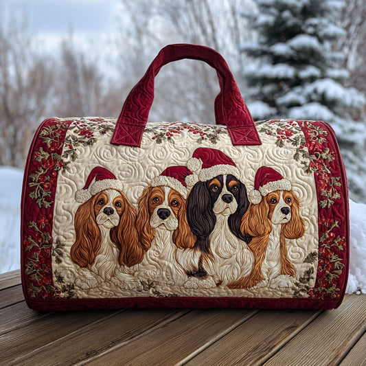 Ida | Sac de Voyage Matelassé Cocker Spaniel