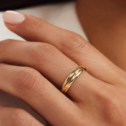 Natalia | Bague Dorée Classique
