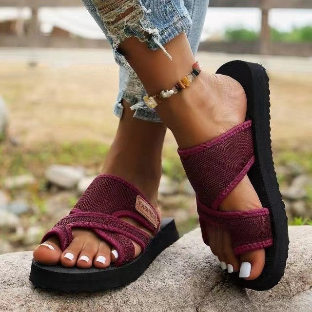 Nadette | Claquettes Confort Rembourrées