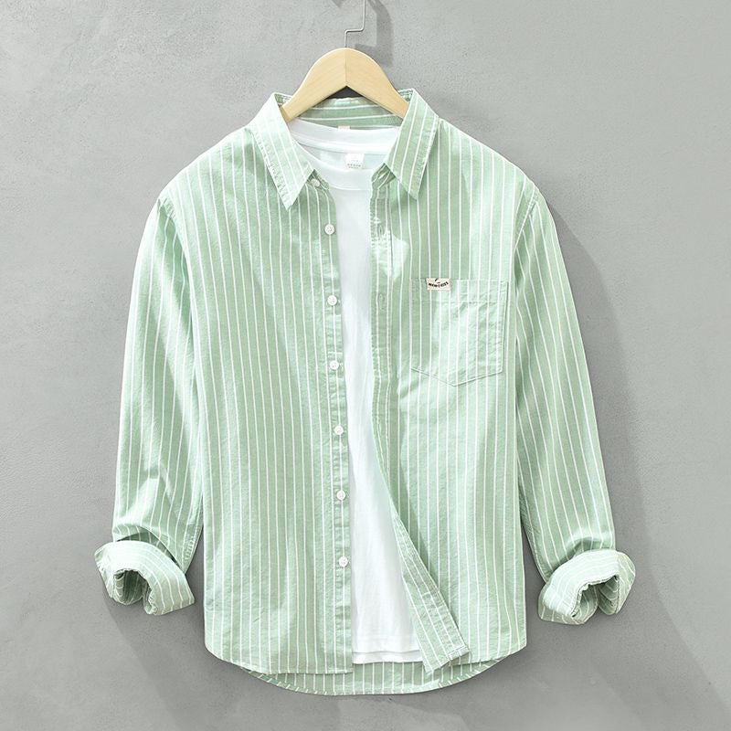 FEDERICO | Chemise rayée polyvalente homme