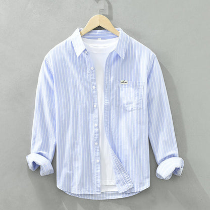FEDERICO | Chemise rayée polyvalente homme
