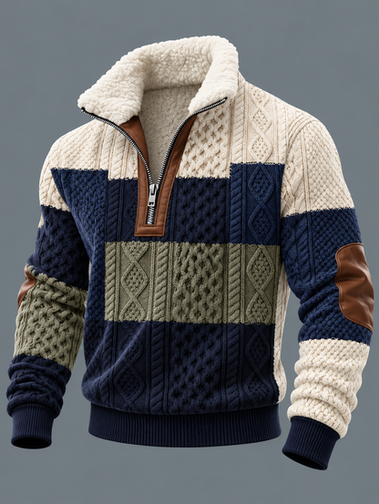 León | Sweat Zippé Doublé