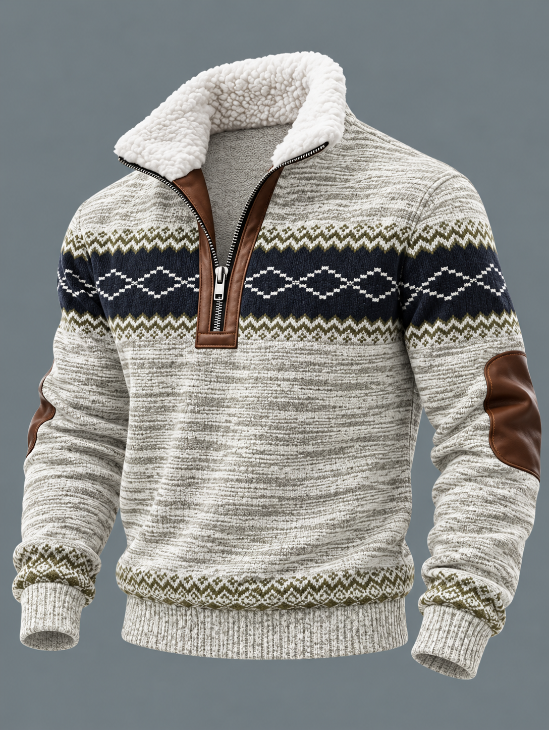 Marco | Sweat Zippé Doublé