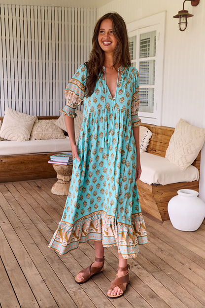 ADELE | Robe midi de saison