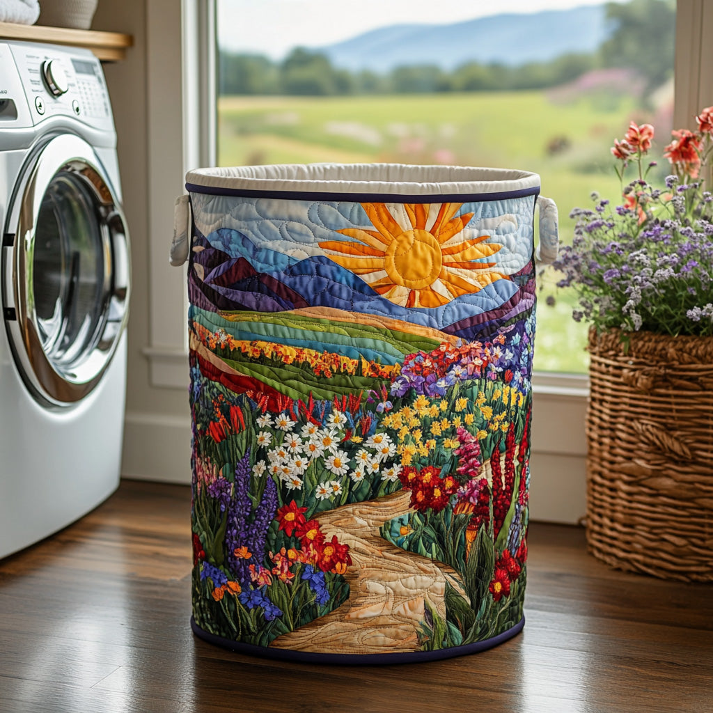Chant de la Prairie | Panier à Linge Fait Main