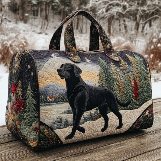 Antonella | Sac de Voyage Matelassé Neige Silencieuse