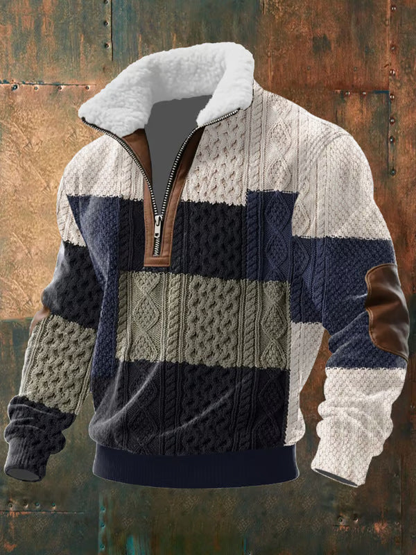 León | Sweat Zippé Doublé