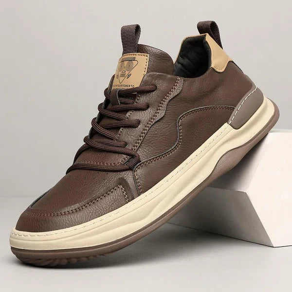 Mathis | Chaussures en Cuir à Semelle Épaisse