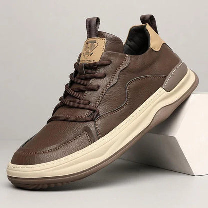 Mathis | Chaussures en Cuir à Semelle Épaisse
