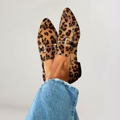 Juul | Mocassins raffinés imprimés aux détails subtils