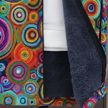 KARRI | Cardigan luxueux d'inspiration artistique
