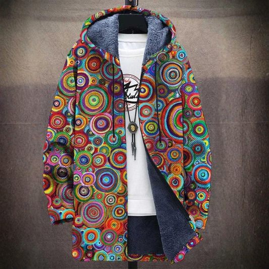 KARRI | Cardigan luxueux d'inspiration artistique
