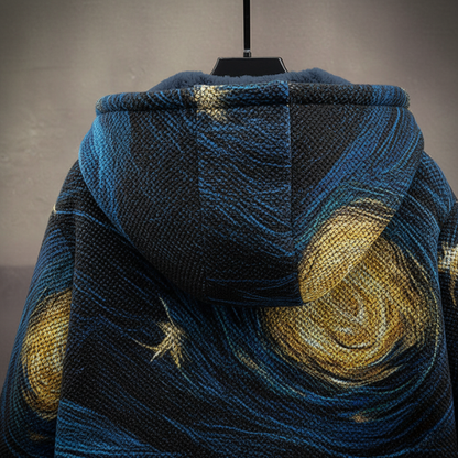 WAVERLEY | Cardigan luxueux d'inspiration artistique