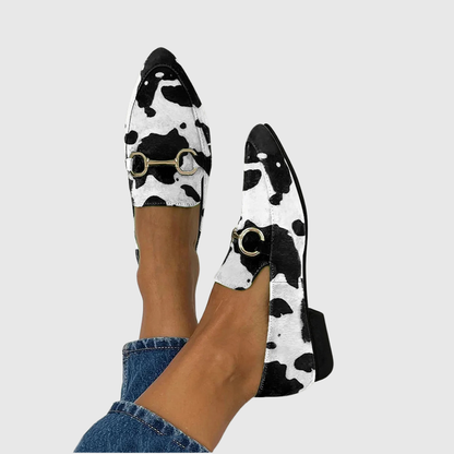 Lucia | Mocassins Imprimés à Boucle