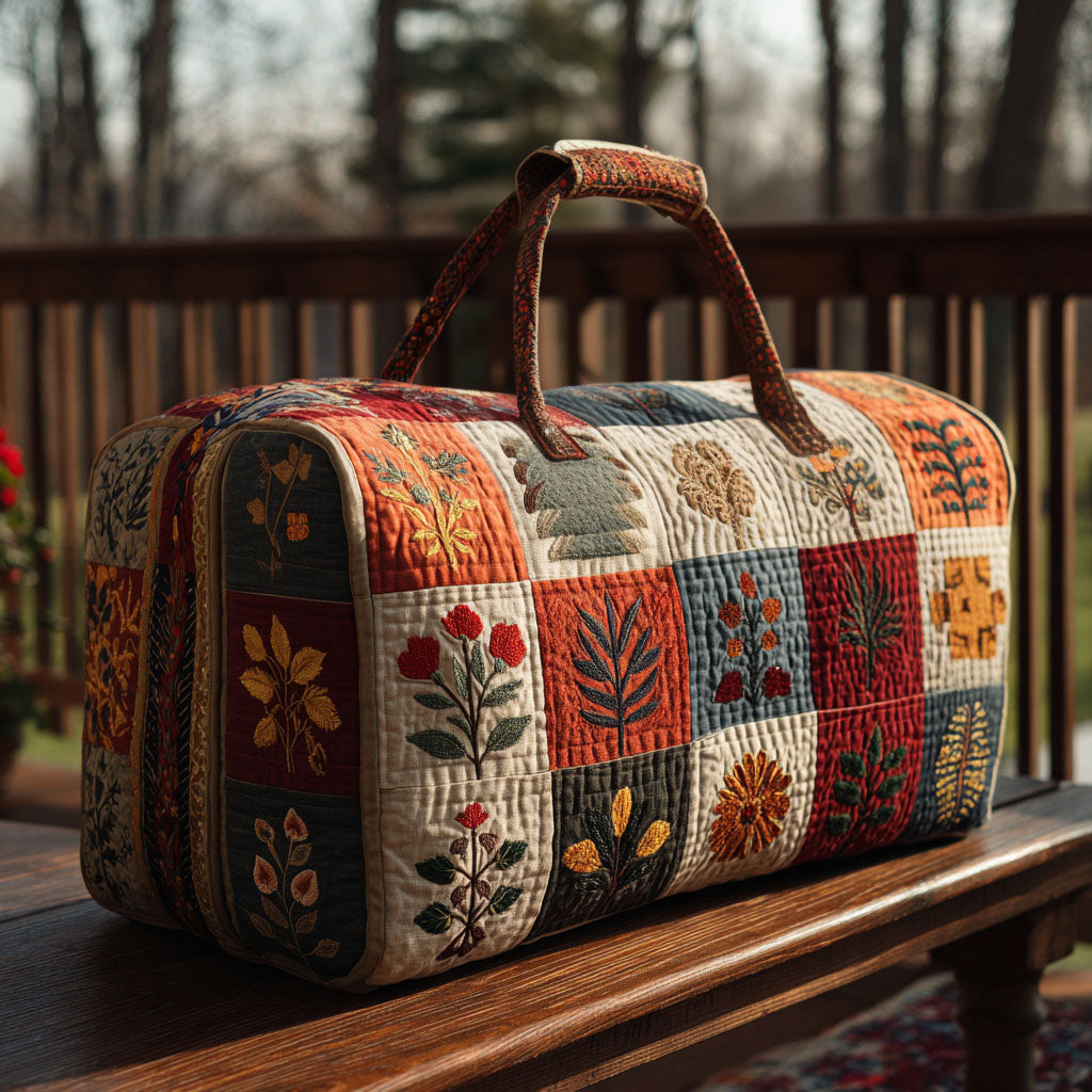Valentina | Sac de Voyage Matelassé Sérénade de Pétales