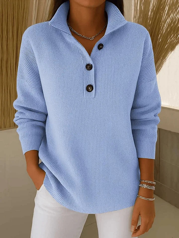 Federica | Pull Polo Col en V