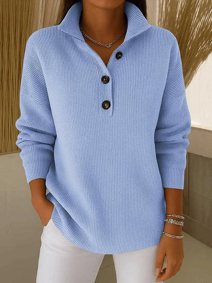 Federica | Pull Polo Col en V