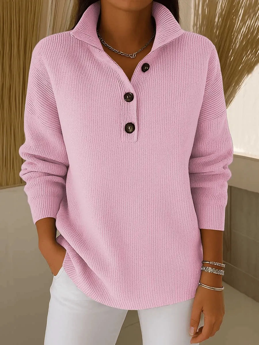 Federica | Pull Polo Col en V