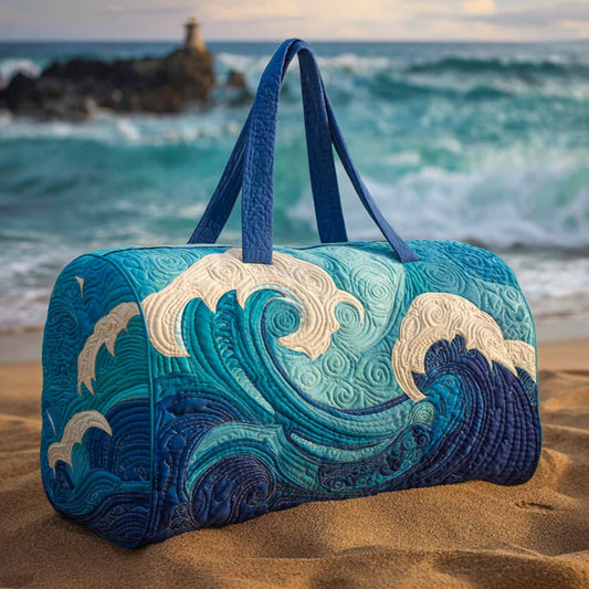 Elena | Sac de Voyage Matelassé Vague Montante
