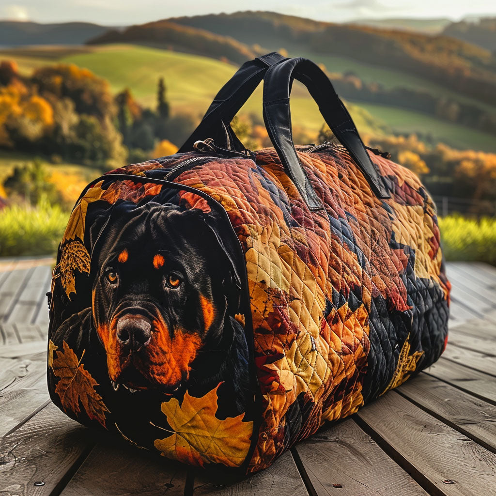 Irene | Sac de Voyage Matelassé Rottweiler