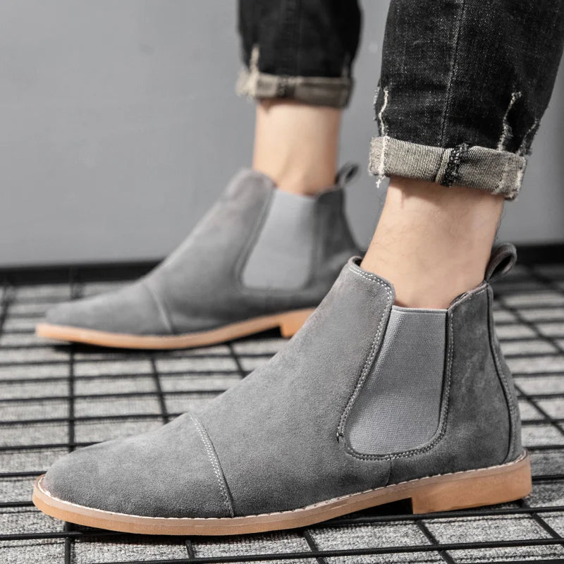 Bastien | Bottines Élégantes en Suède