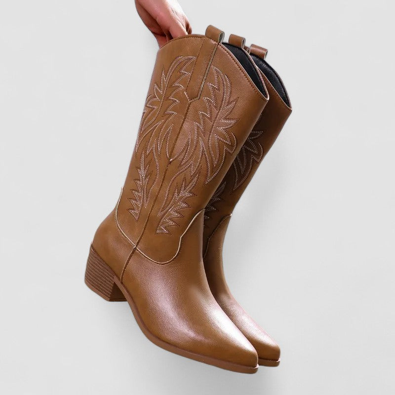 Sara | Bottes Western Brodées