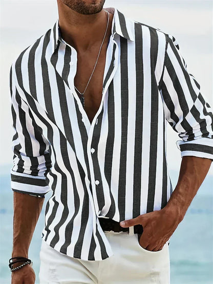 Leonardo | Chemise rayée d'été