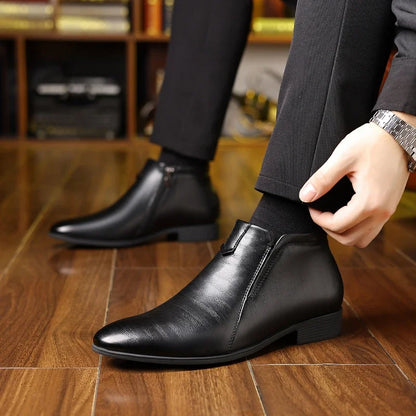 Beckett | Bottines en Cuir Zippées