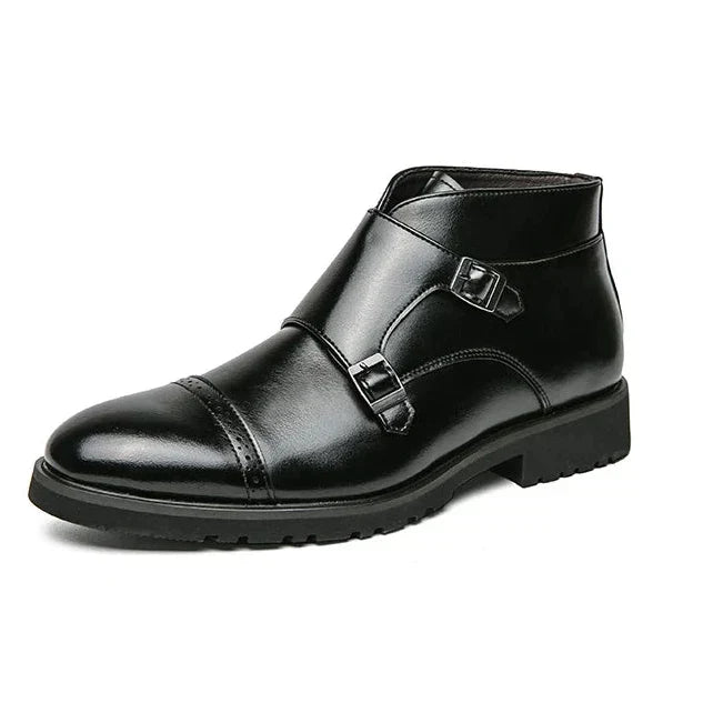 Maxence | Bottines en Cuir à Boucle