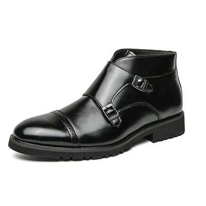 Maxence | Bottines en Cuir à Boucle