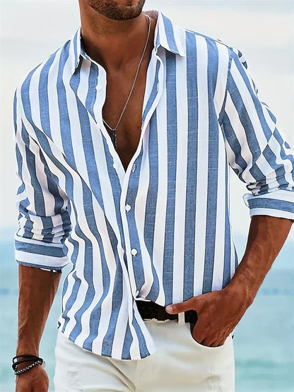 Leonardo | Chemise rayée d'été