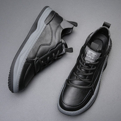 Mathis | Chaussures en Cuir à Semelle Épaisse