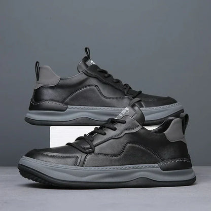 Mathis | Chaussures en Cuir à Semelle Épaisse