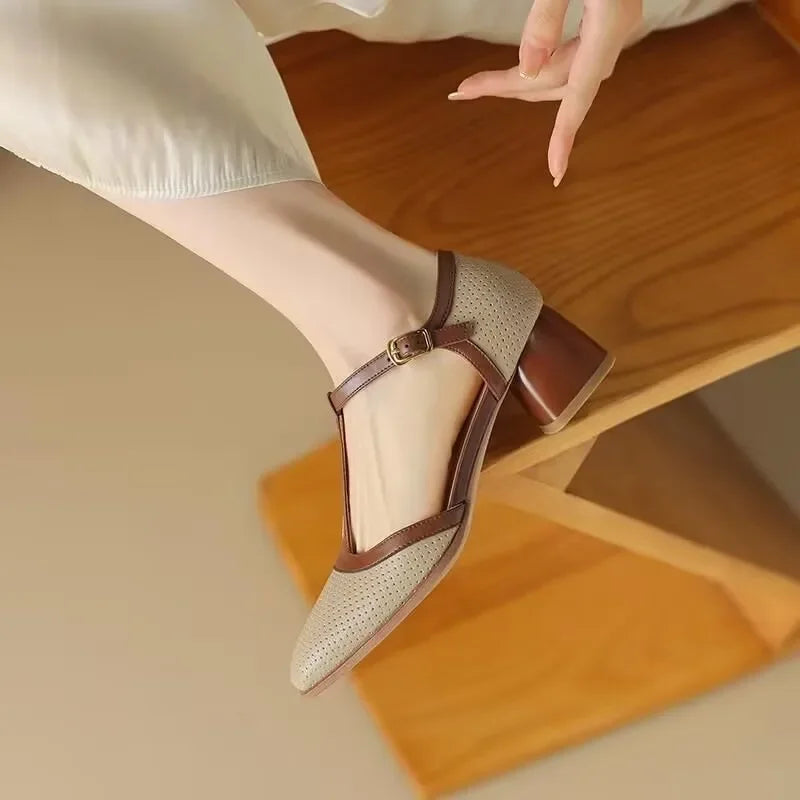 Katarzyna | Chaussures orthopédiques à talon moyen