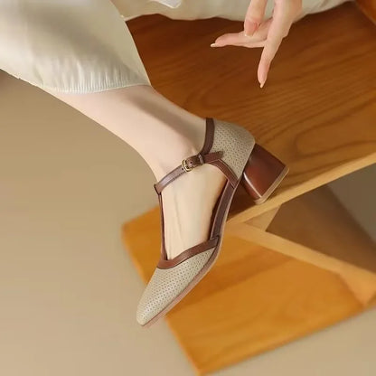 Katarzyna | Chaussures orthopédiques à talon moyen