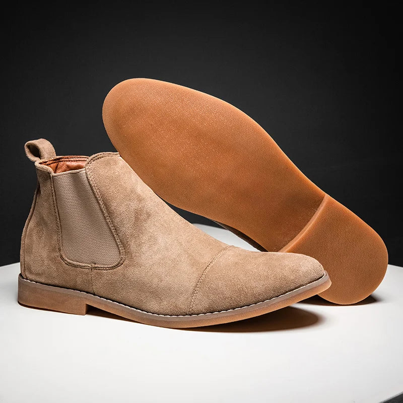 Bastien | Bottines Élégantes en Suède