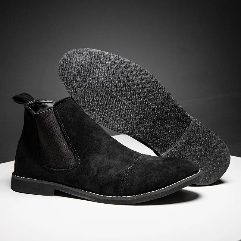 Bastien | Bottines Élégantes en Suède