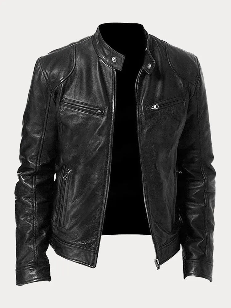 STEFANO | Veste homme en cuir de saison