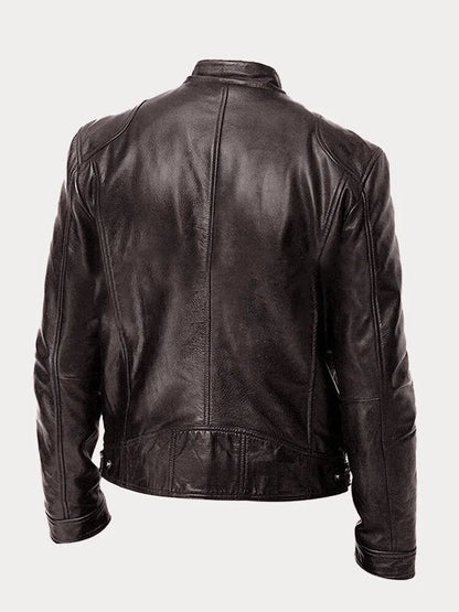STEFANO | Veste homme en cuir de saison