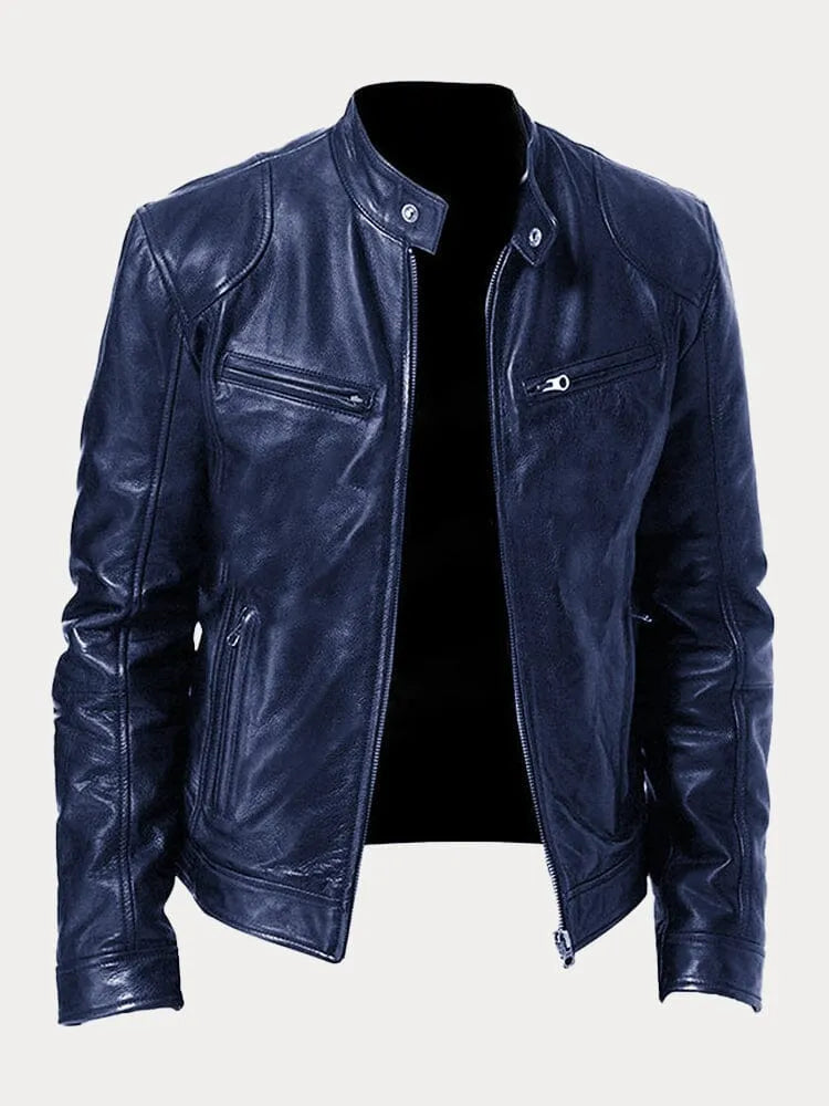 STEFANO | Veste homme en cuir de saison